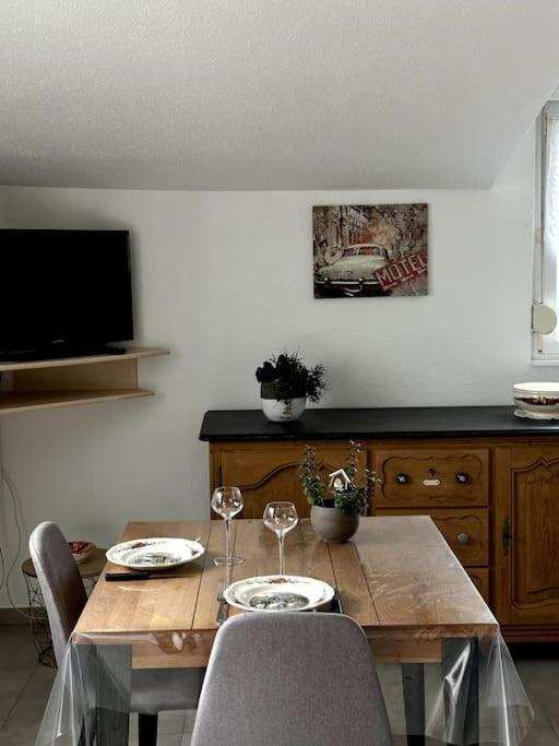 Studio Tout Equipe Aux Pieds Des Vosges Leimbach Dış mekan fotoğraf